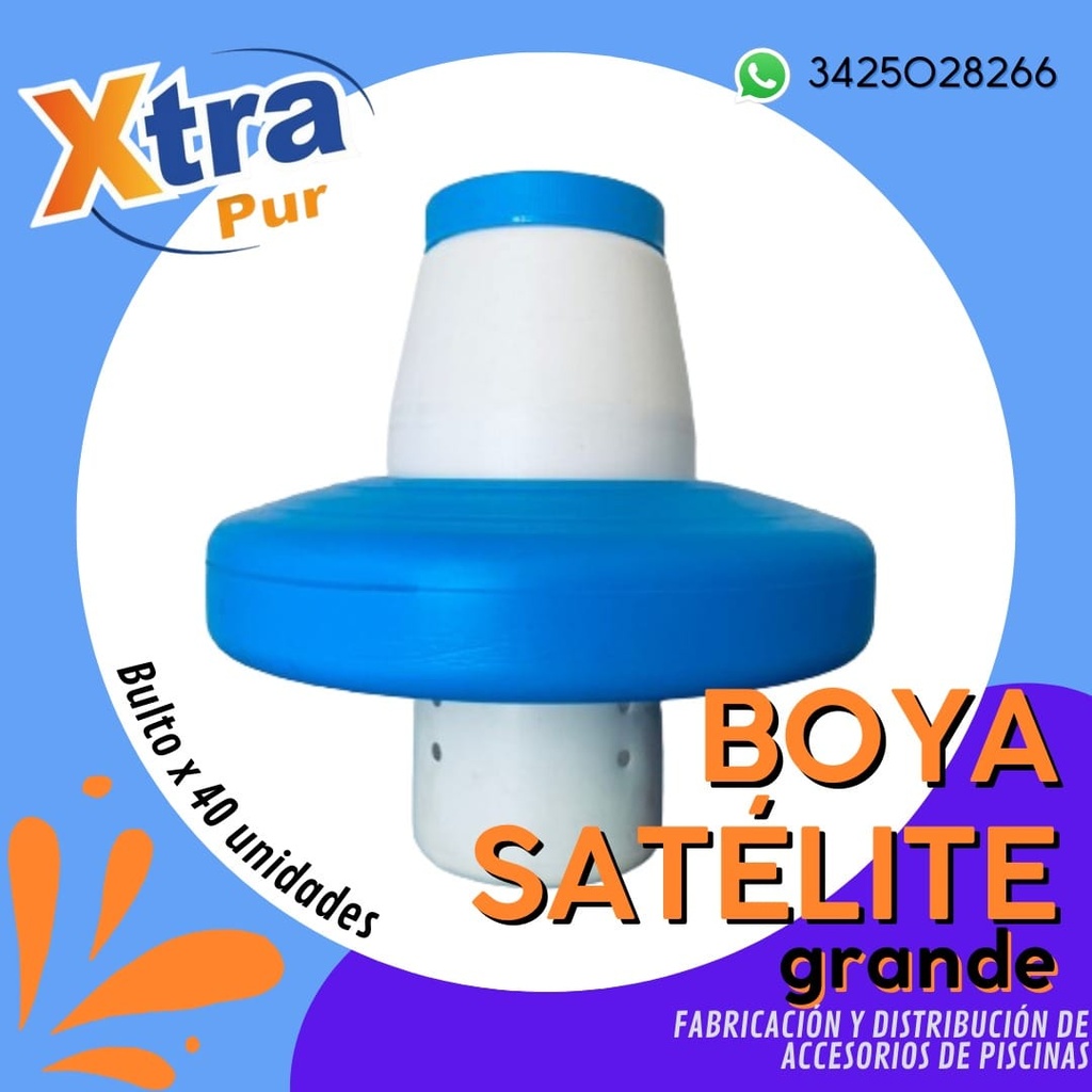 Boya satelite para pastilla de 200g