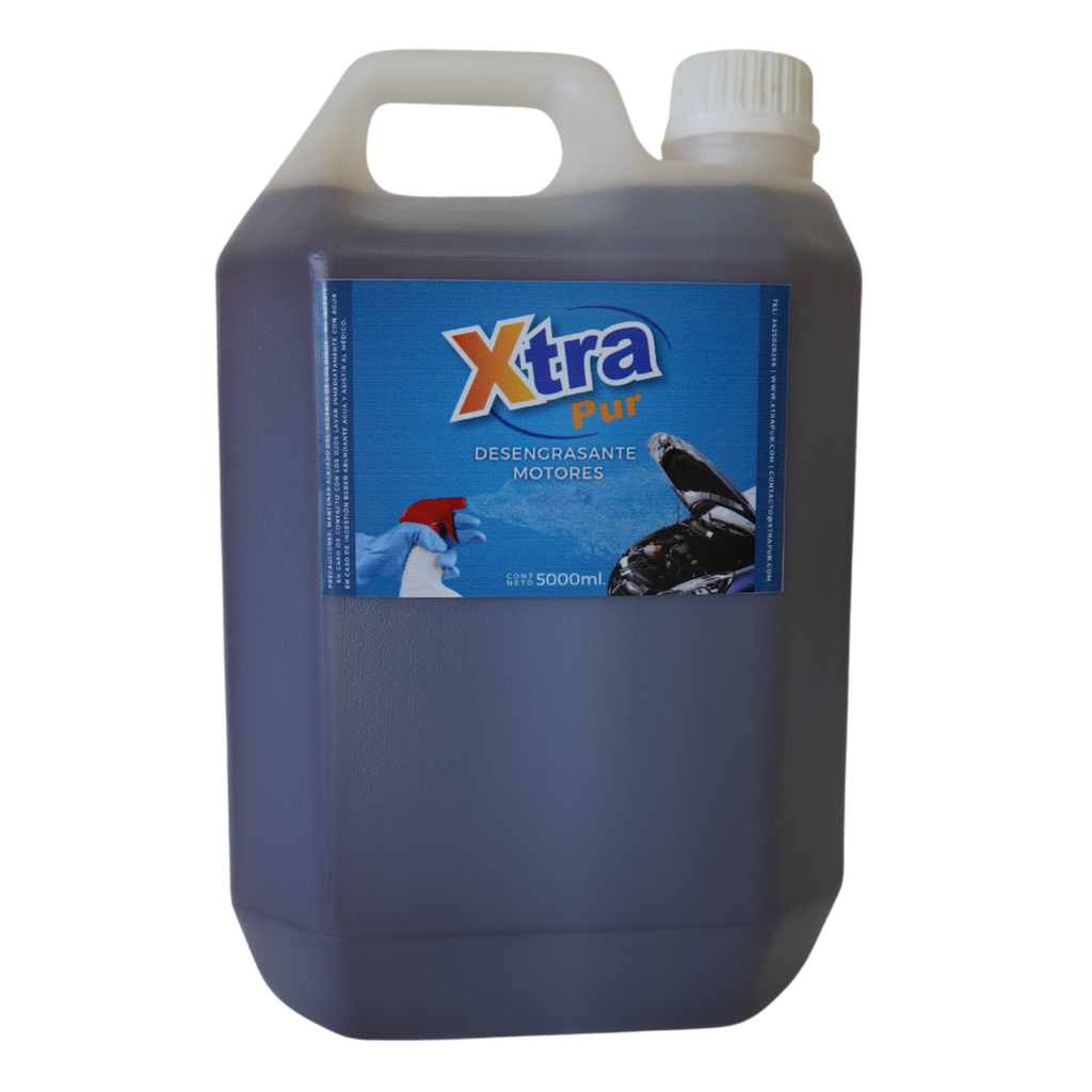 Desengrasante para motores 5L (dilucion para usar,1+2 de agua)