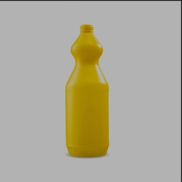 Botella pead reforzada material recuperado ( Amarilla)